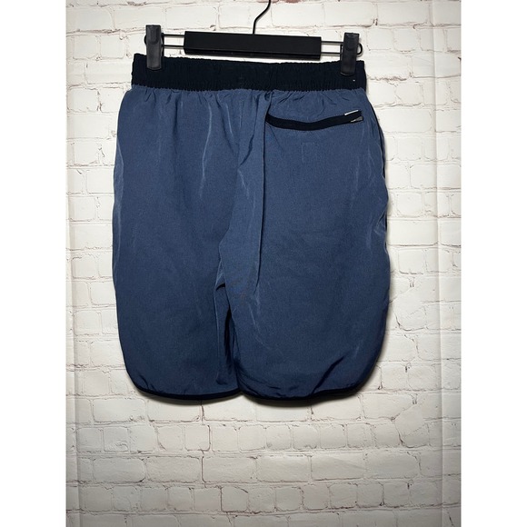 VUORI Banks Azure Performance Shorts Blue Quick Dry 4 Way Stretch Hybrid XS - Picture 6 of 9